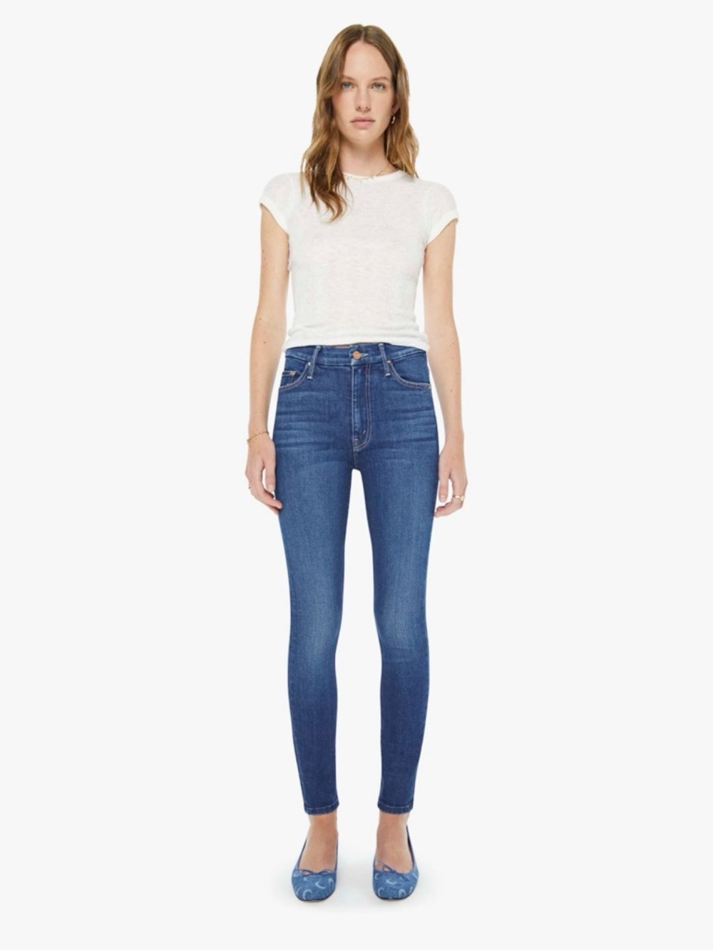 MOTHER High Waisted Looker Petite - Picture 3 of 15